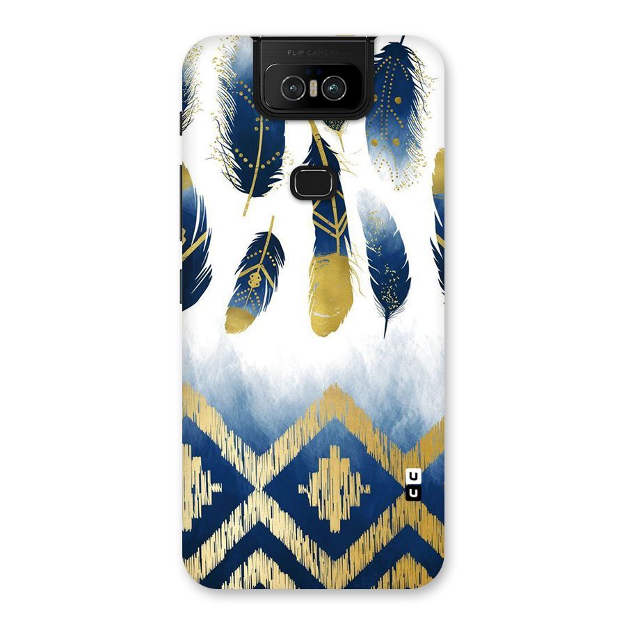 Feathers Beauty Back Case for Zenfone 6z