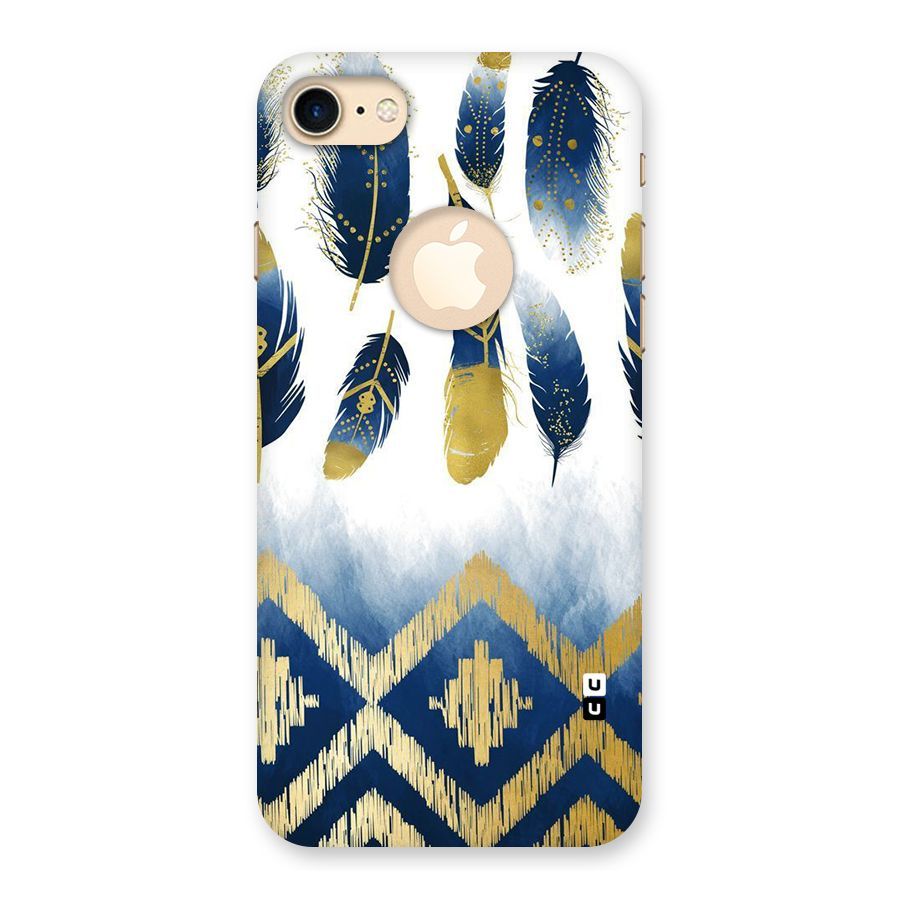Feathers Beauty Back Case for iPhone 7 Logo Cut