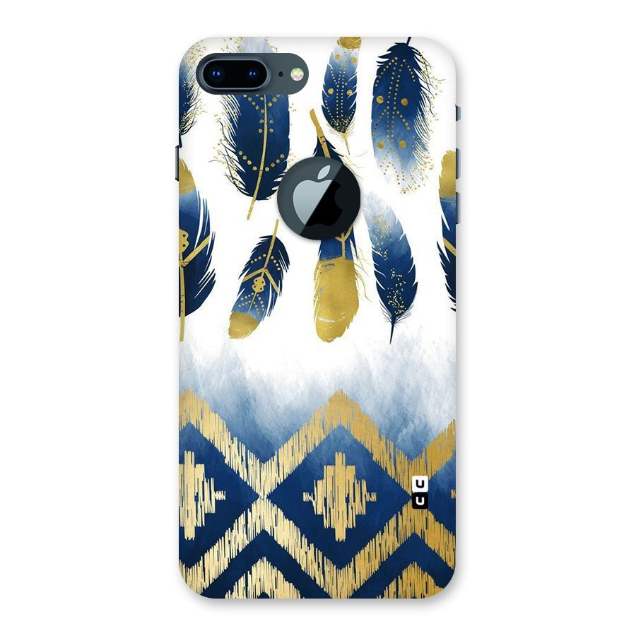Feathers Beauty Back Case for iPhone 7 Plus Logo Cut