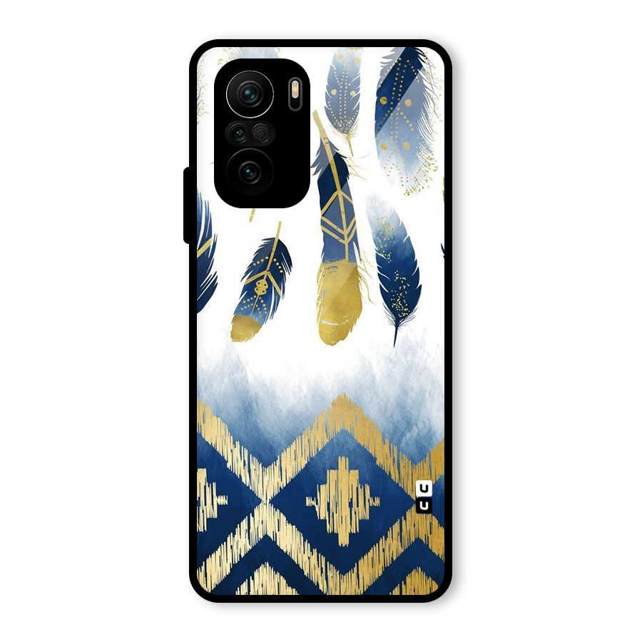 Feathers Beauty Glass Back Case for Mi 11x