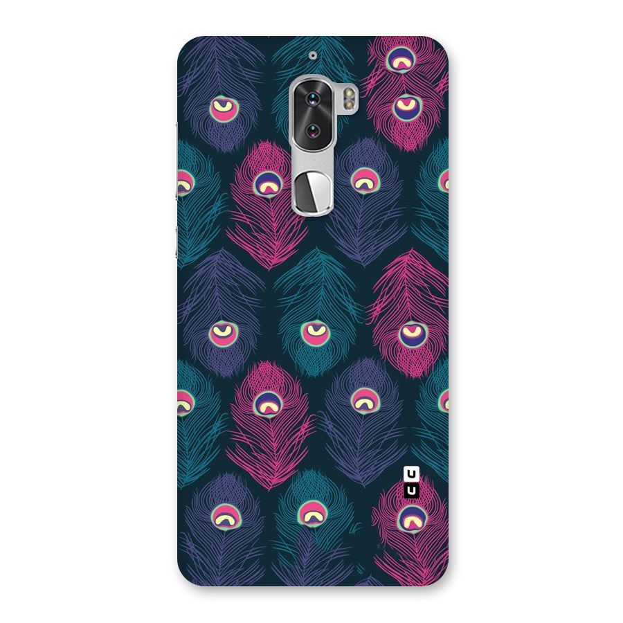 Feathers Patterns Back Case for Coolpad Cool 1