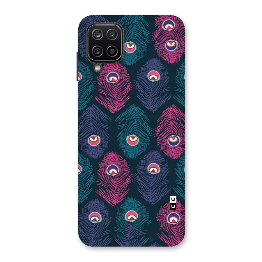 Feathers Patterns Back Case for Galaxy A12