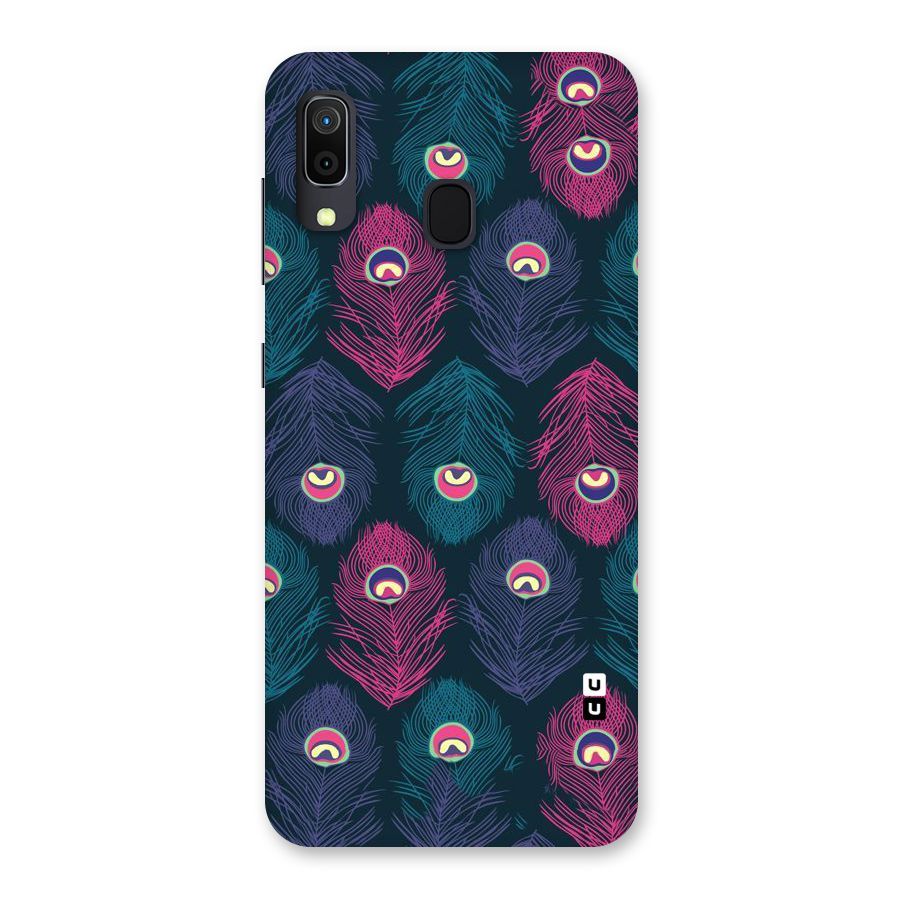 Feathers Patterns Back Case for Galaxy A30