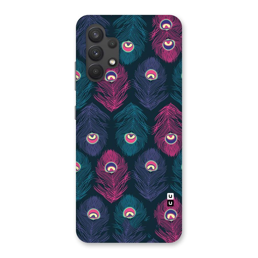 Feathers Patterns Back Case for Galaxy A32