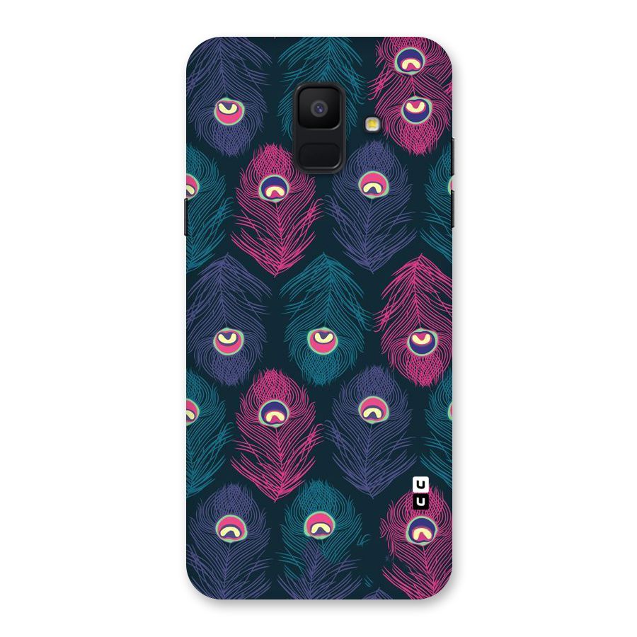 Feathers Patterns Back Case for Galaxy A6 (2018)
