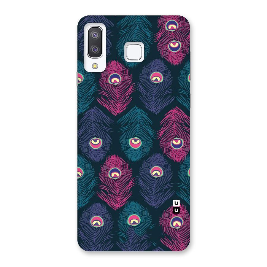 Feathers Patterns Back Case for Galaxy A8 Star