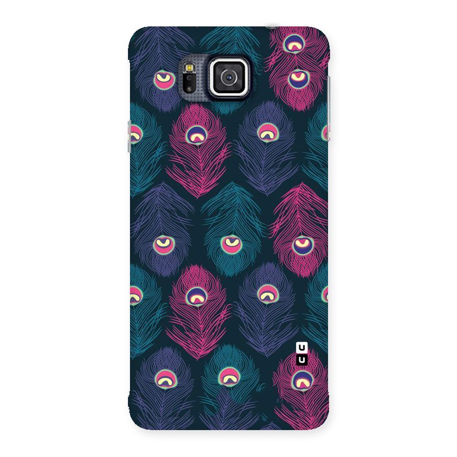 Feathers Patterns Back Case for Galaxy Alpha