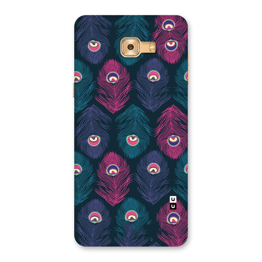 Feathers Patterns Back Case for Galaxy C9 Pro
