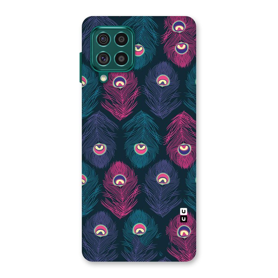 Feathers Patterns Back Case for Galaxy F62