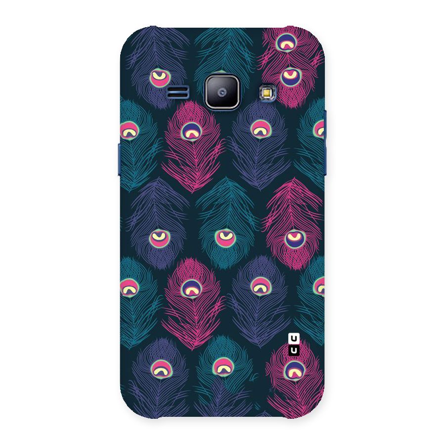 Feathers Patterns Back Case for Galaxy J1