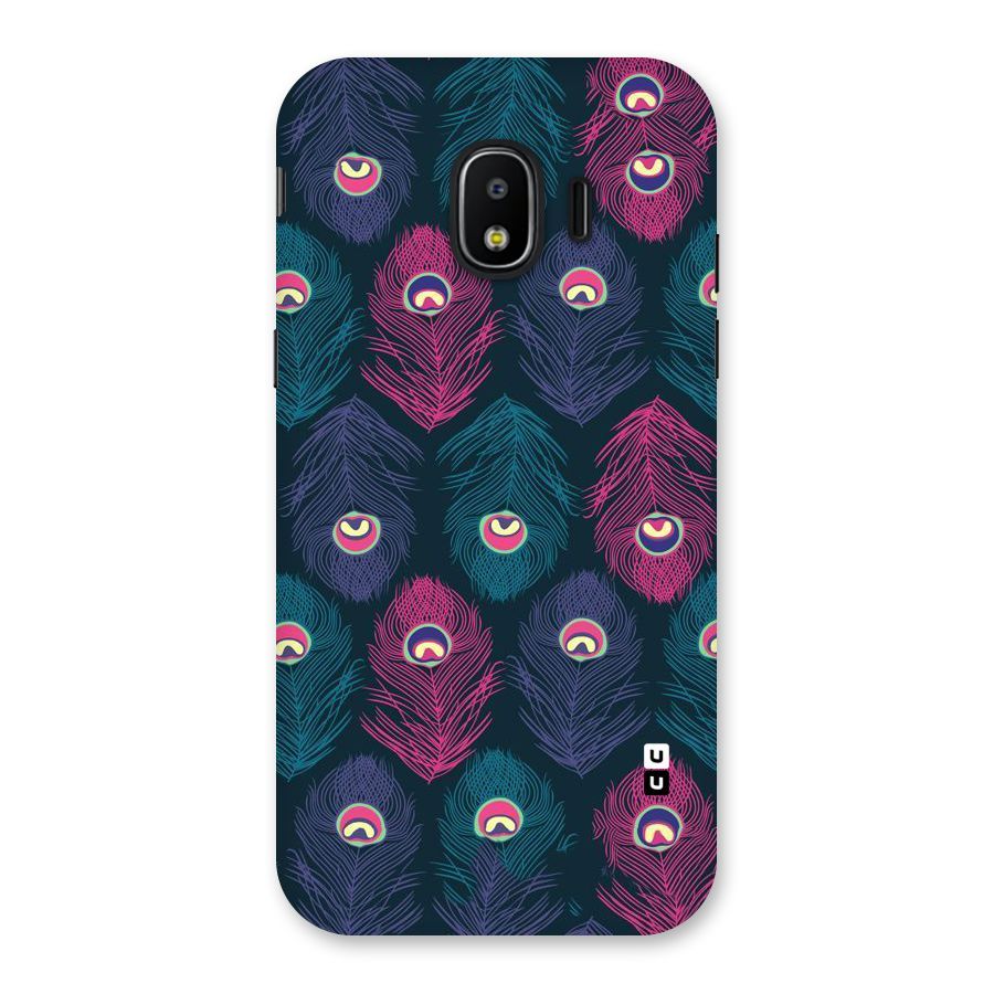 Feathers Patterns Back Case for Galaxy J2 Pro 2018