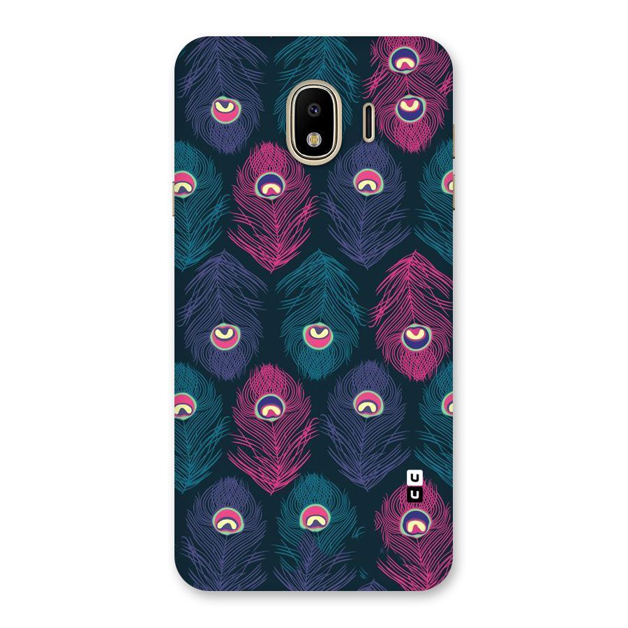 Feathers Patterns Back Case for Galaxy J4