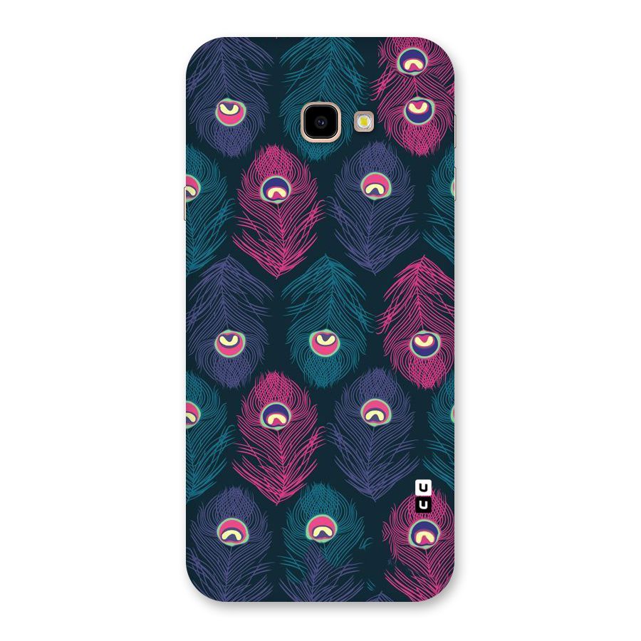 Feathers Patterns Back Case for Galaxy J4 Plus