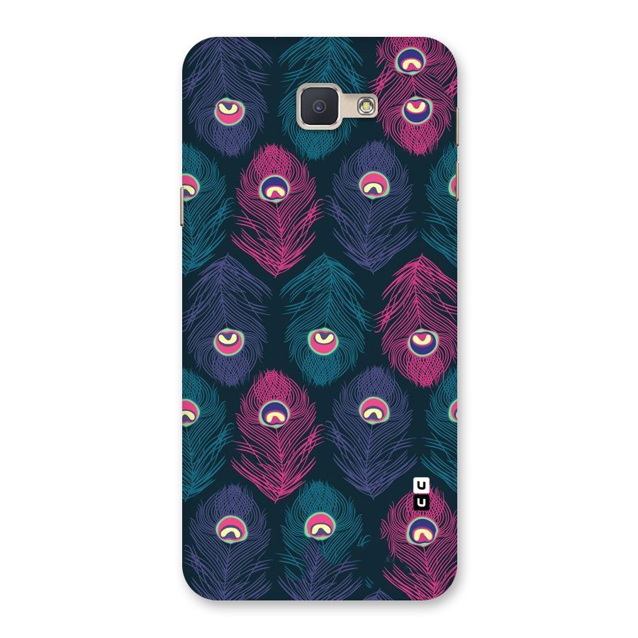 Feathers Patterns Back Case for Galaxy J5 Prime