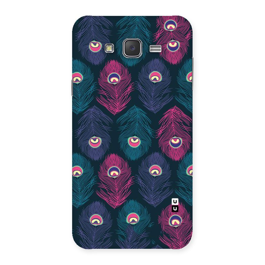 Feathers Patterns Back Case for Galaxy J7
