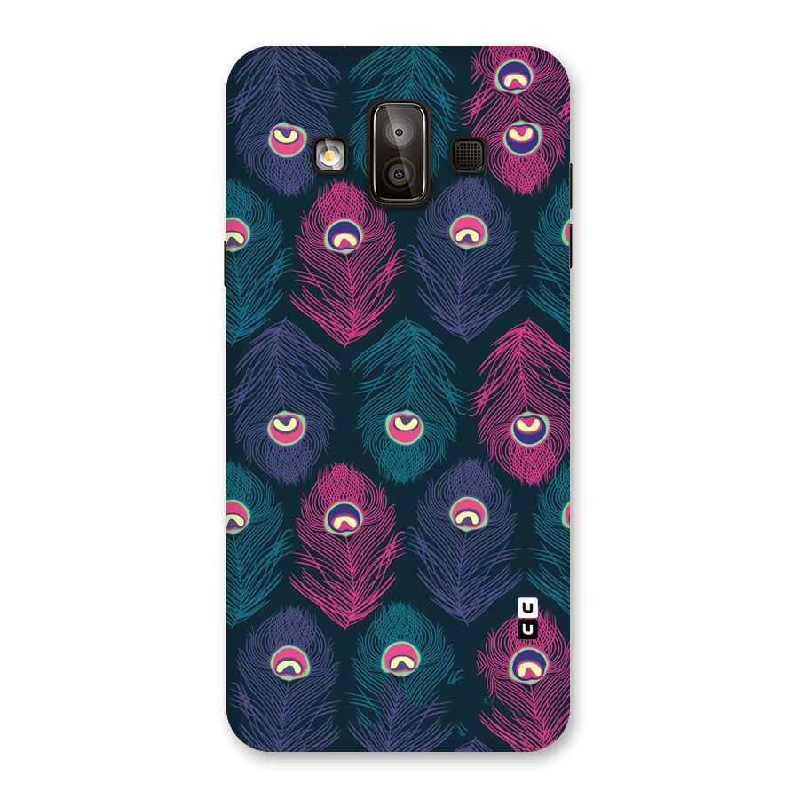 Feathers Patterns Back Case for Galaxy J7 Duo