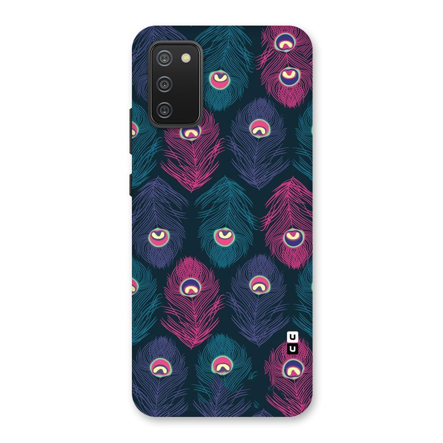 Feathers Patterns Back Case for Galaxy M02s