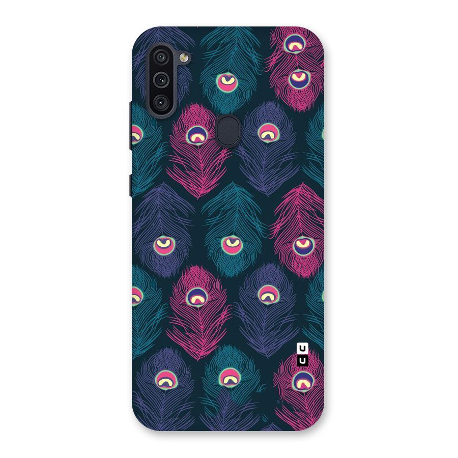 Feathers Patterns Back Case for Galaxy M11