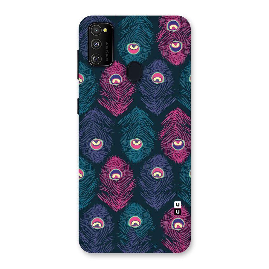 Feathers Patterns Back Case for Galaxy M30s