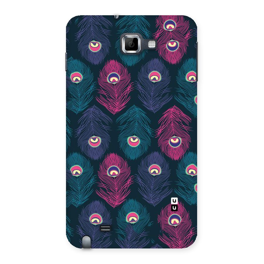 Feathers Patterns Back Case for Galaxy Note
