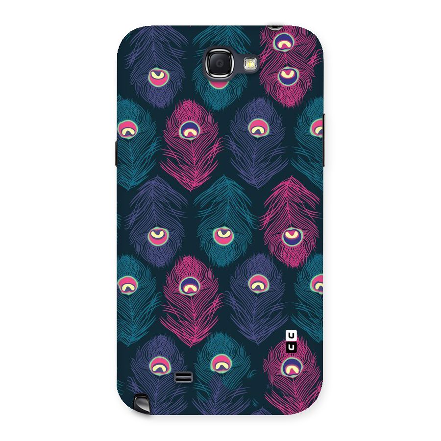 Feathers Patterns Back Case for Galaxy Note 2