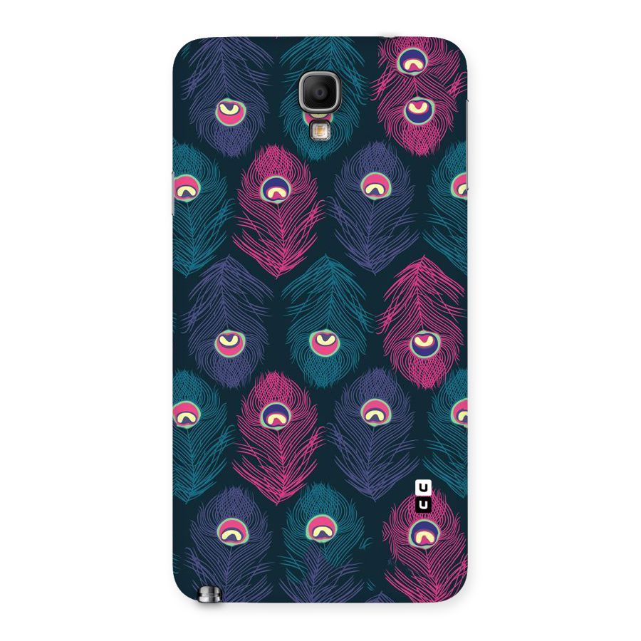 Feathers Patterns Back Case for Galaxy Note 3 Neo