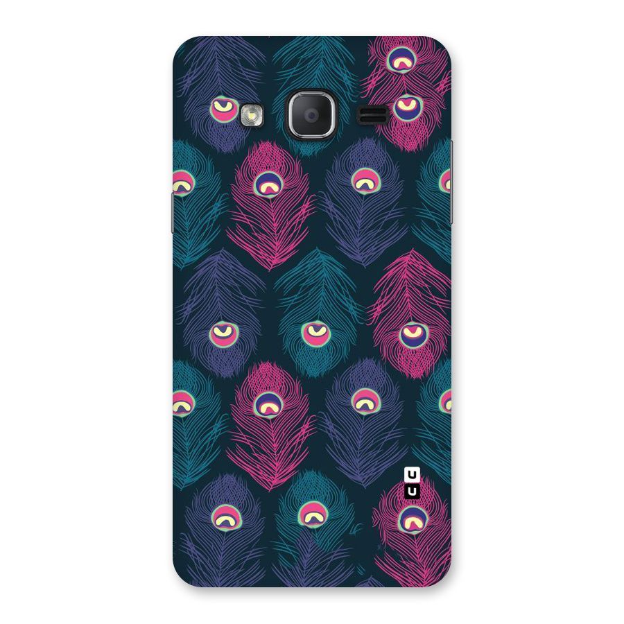 Feathers Patterns Back Case for Galaxy On7 2015