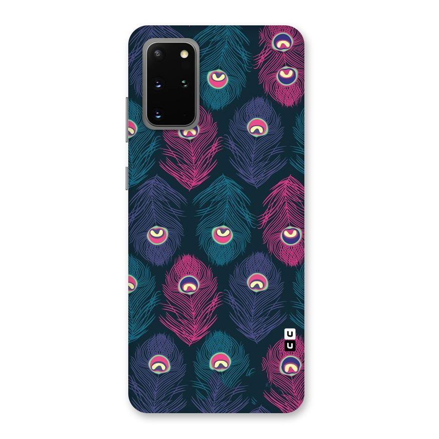 Feathers Patterns Back Case for Galaxy S20 Plus