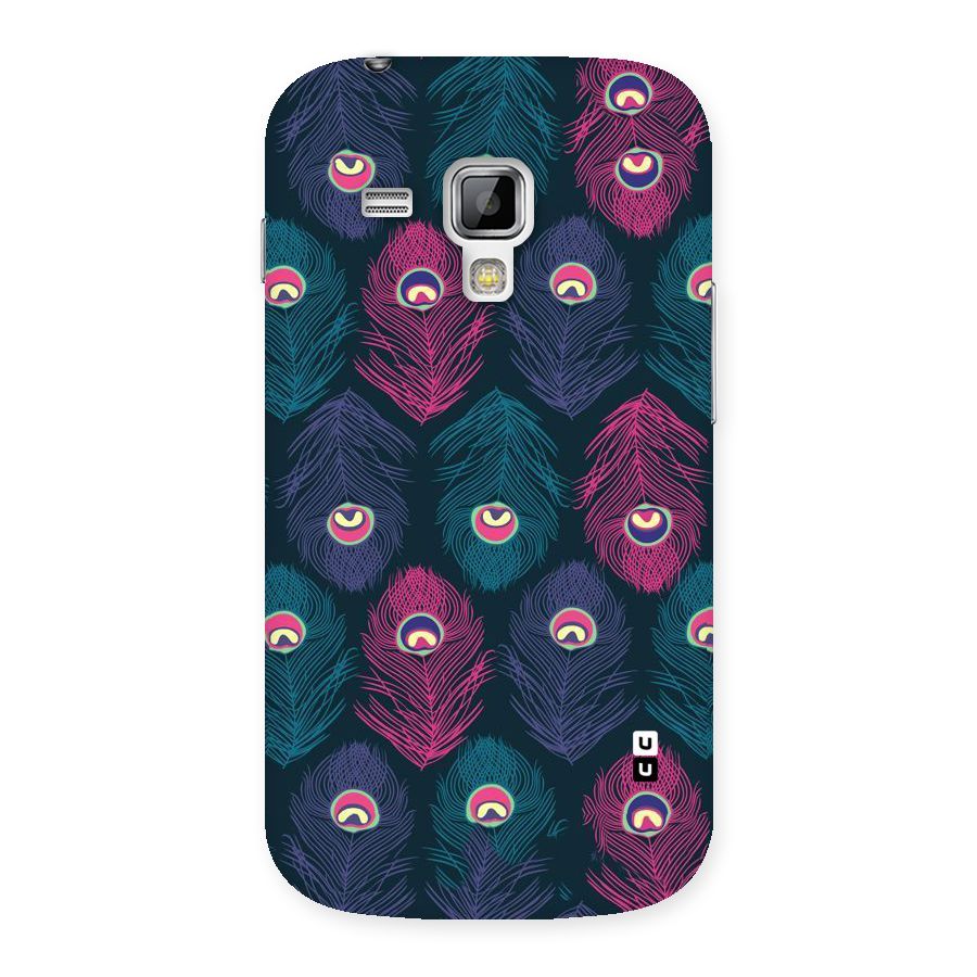 Feathers Patterns Back Case for Galaxy S Duos