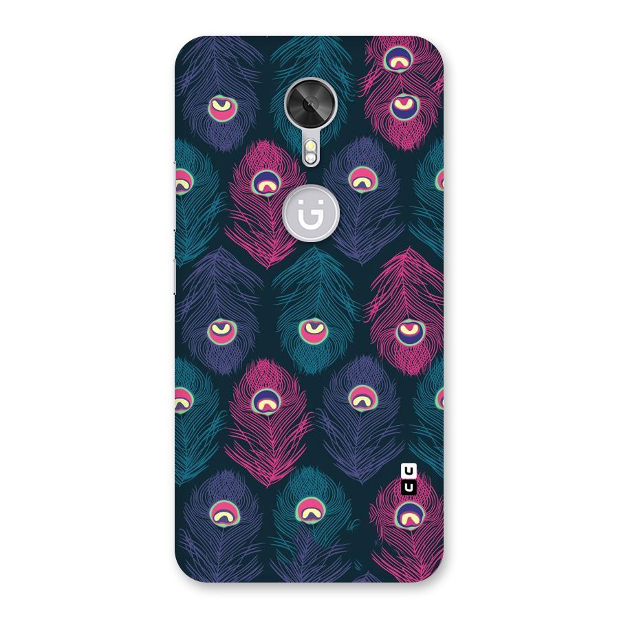 Feathers Patterns Back Case for Gionee A1