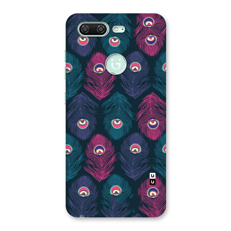 Feathers Patterns Back Case for Gionee S10