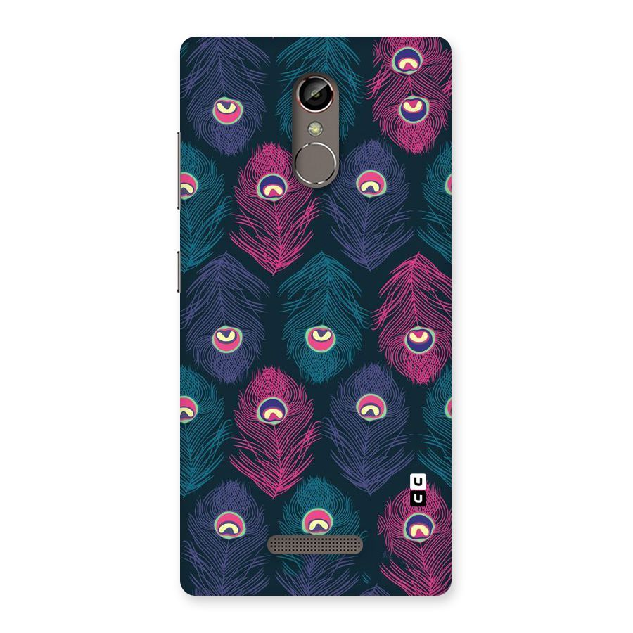 Feathers Patterns Back Case for Gionee S6s