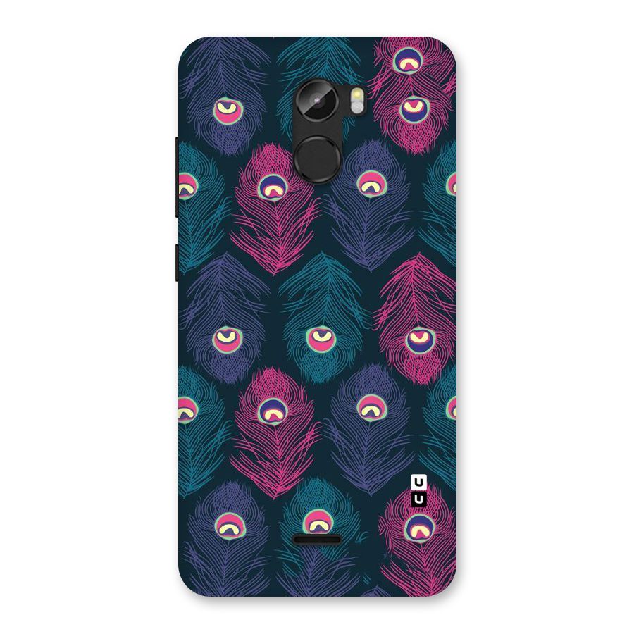 Feathers Patterns Back Case for Gionee X1