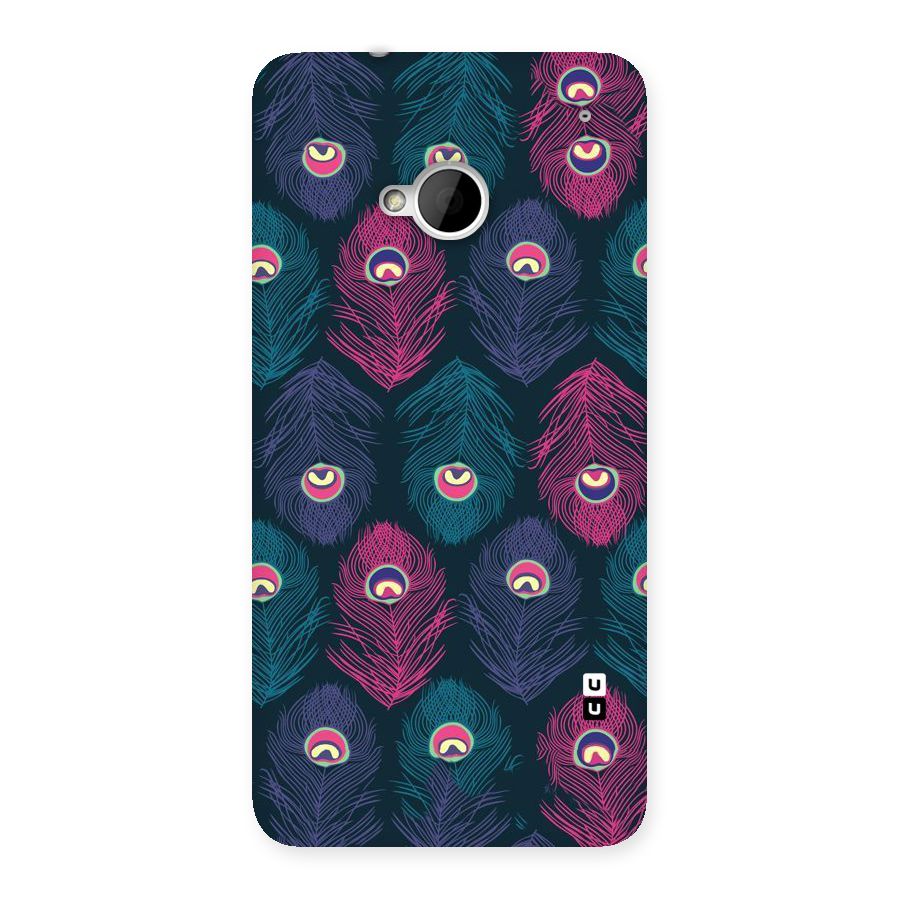Feathers Patterns Back Case for HTC One M7