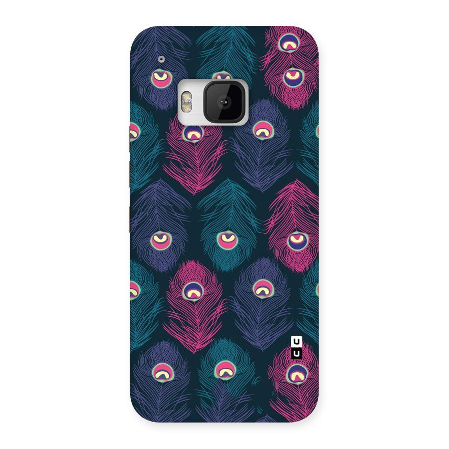 Feathers Patterns Back Case for HTC One M9