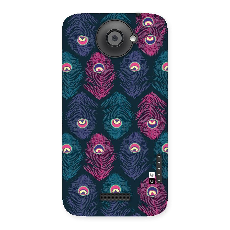 Feathers Patterns Back Case for HTC One X