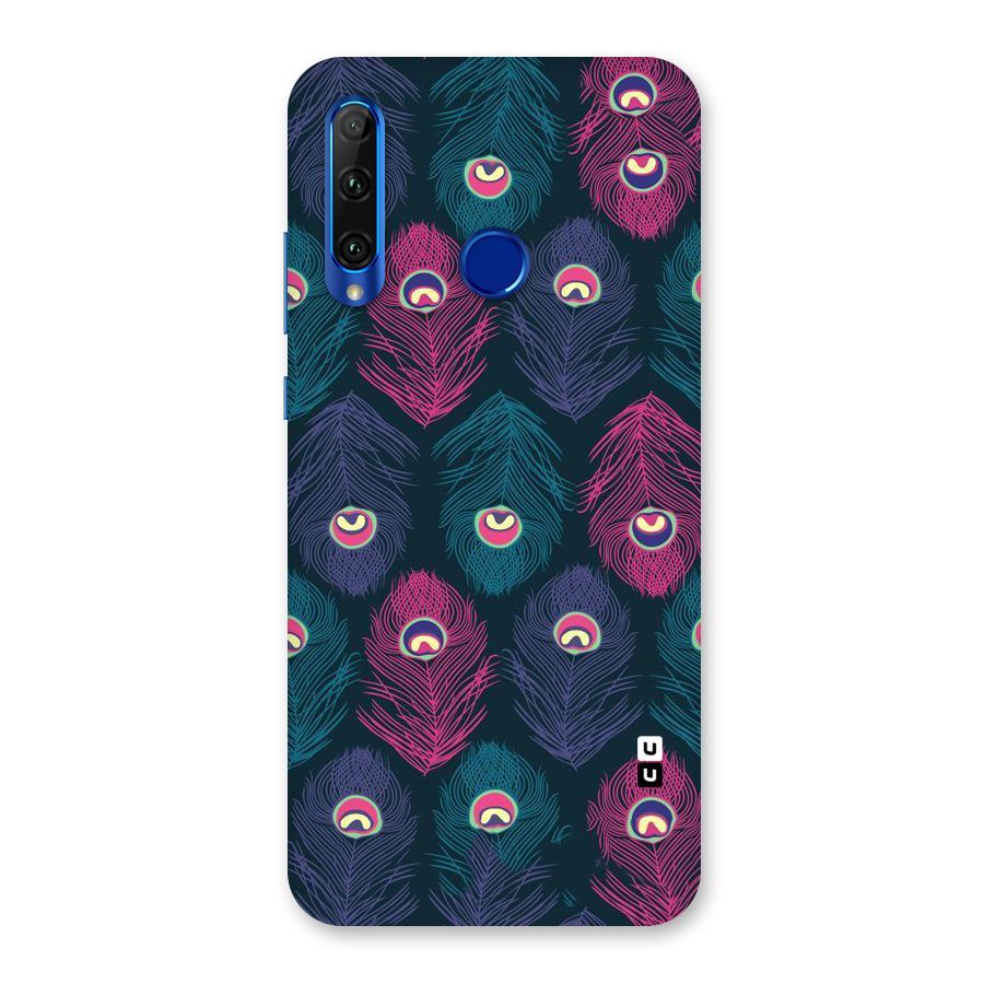 Feathers Patterns Back Case for Honor 20i