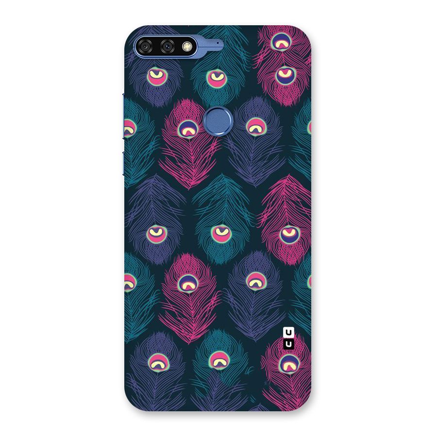 Feathers Patterns Back Case for Honor 7C