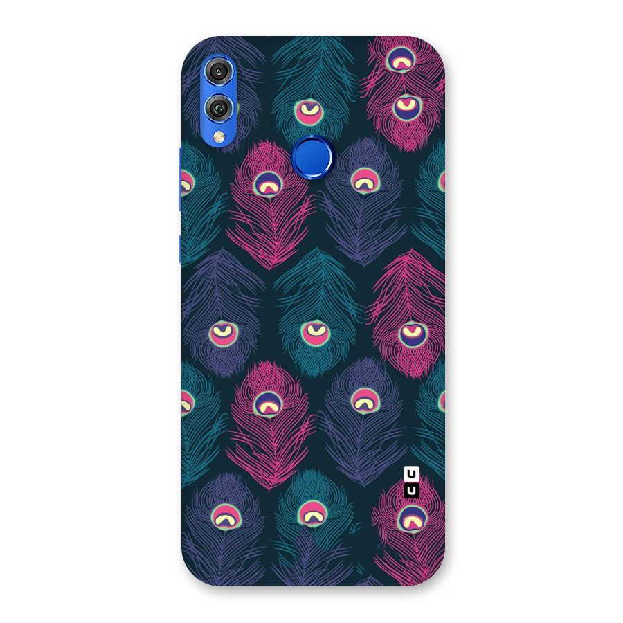 Feathers Patterns Back Case for Honor 8X