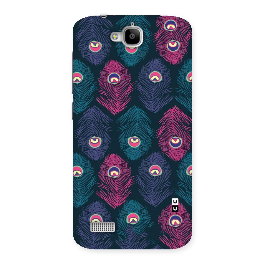 Feathers Patterns Back Case for Honor Holly