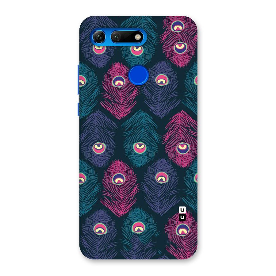 Feathers Patterns Back Case for Honor View 20
