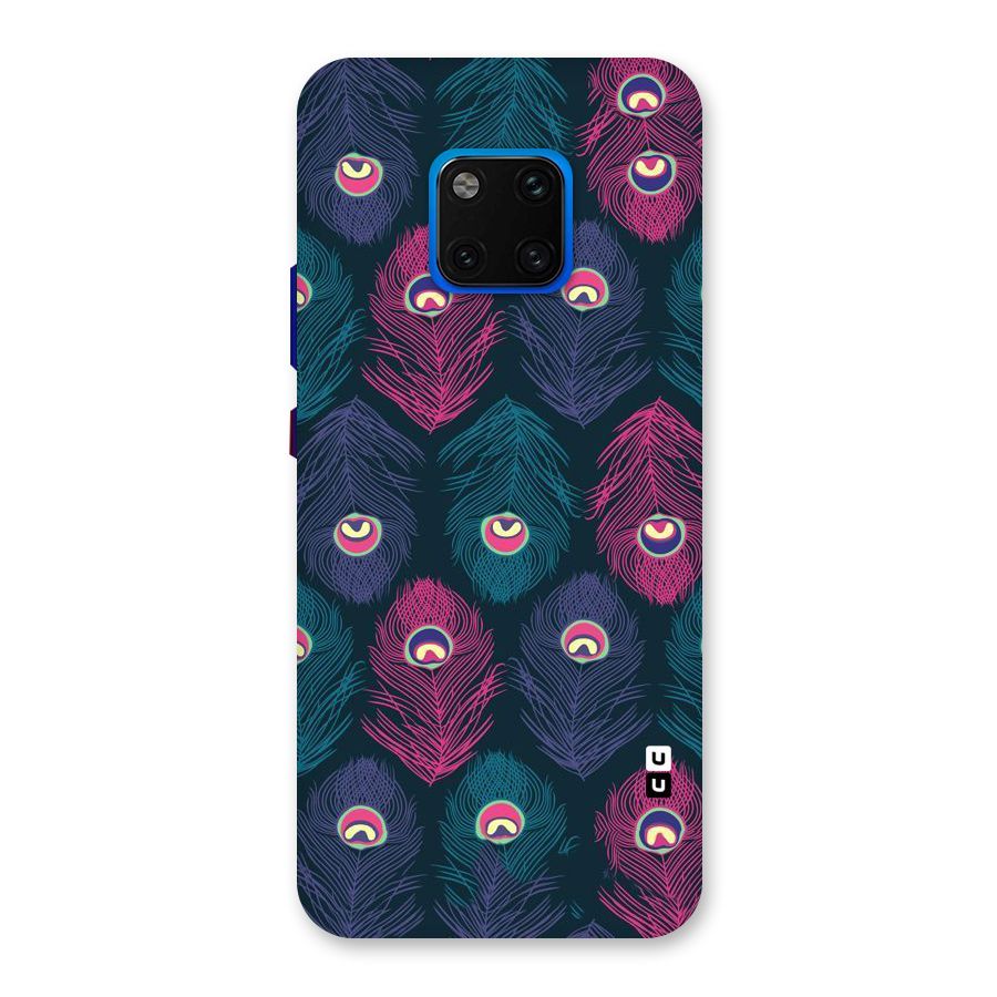 Feathers Patterns Back Case for Huawei Mate 20 Pro