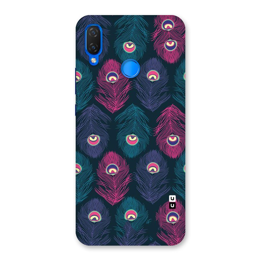 Feathers Patterns Back Case for Huawei P Smart+
