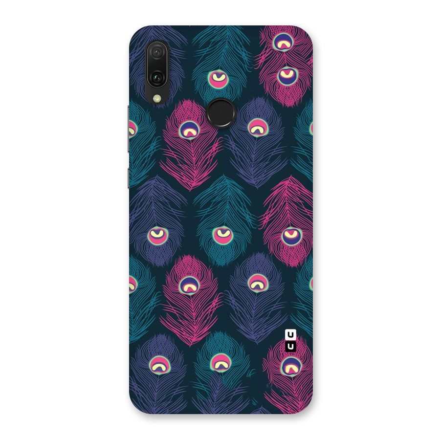 Feathers Patterns Back Case for Huawei Y9 (2019)