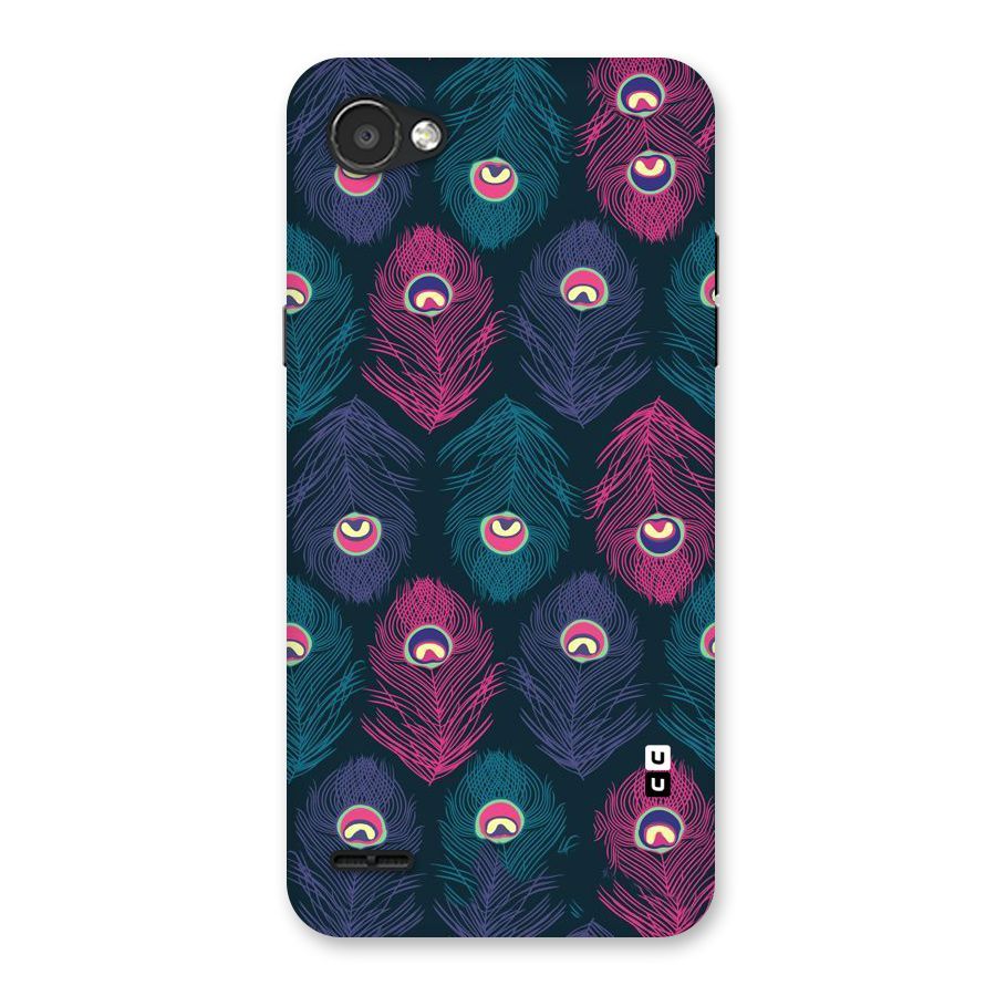 Feathers Patterns Back Case for LG Q6