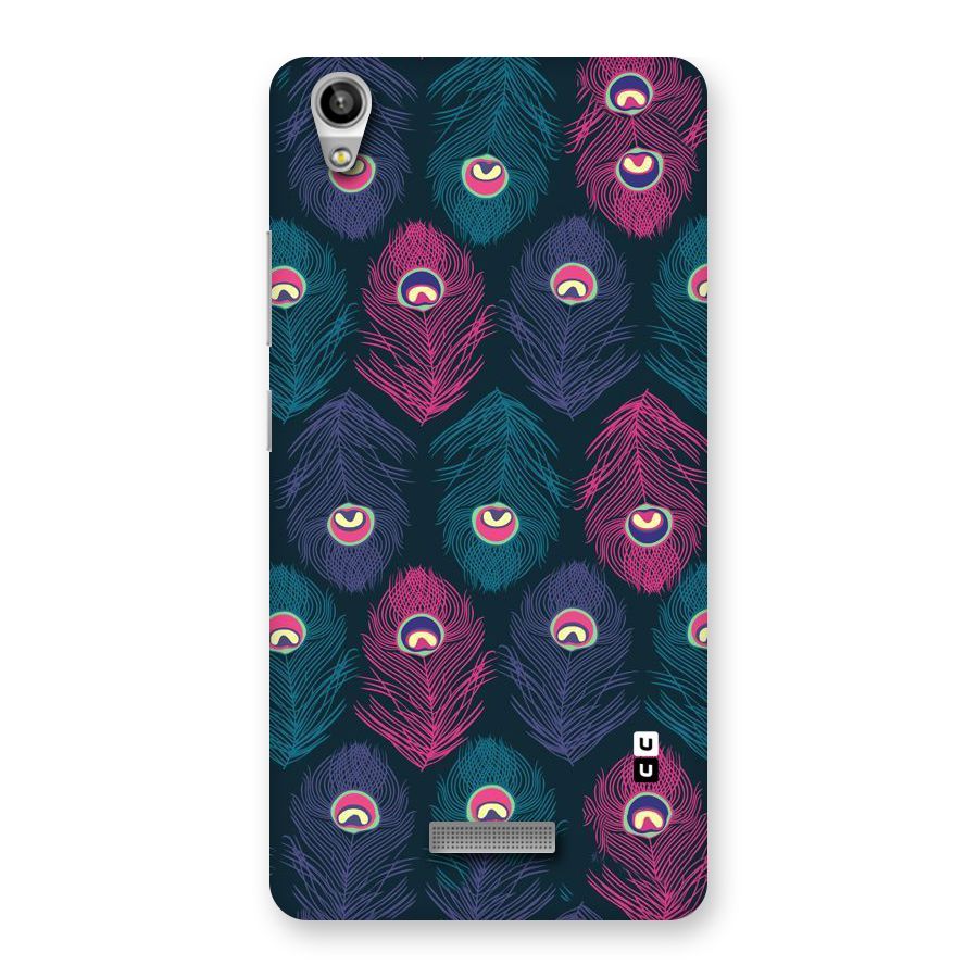 Feathers Patterns Back Case for Lava-Pixel-V1
