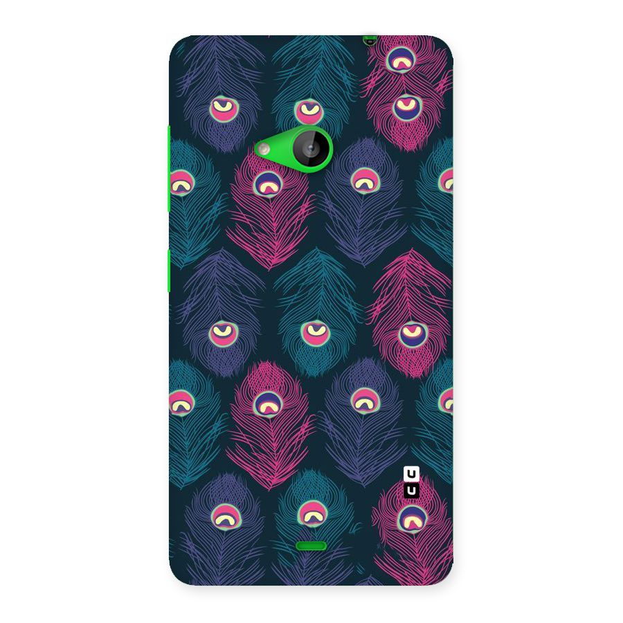 Feathers Patterns Back Case for Lumia 535