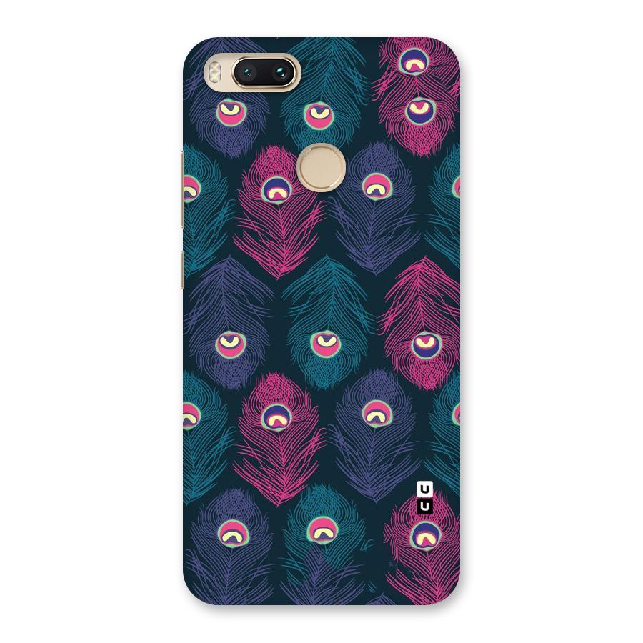 Feathers Patterns Back Case for Mi A1