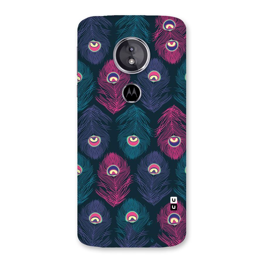 Feathers Patterns Back Case for Moto E5