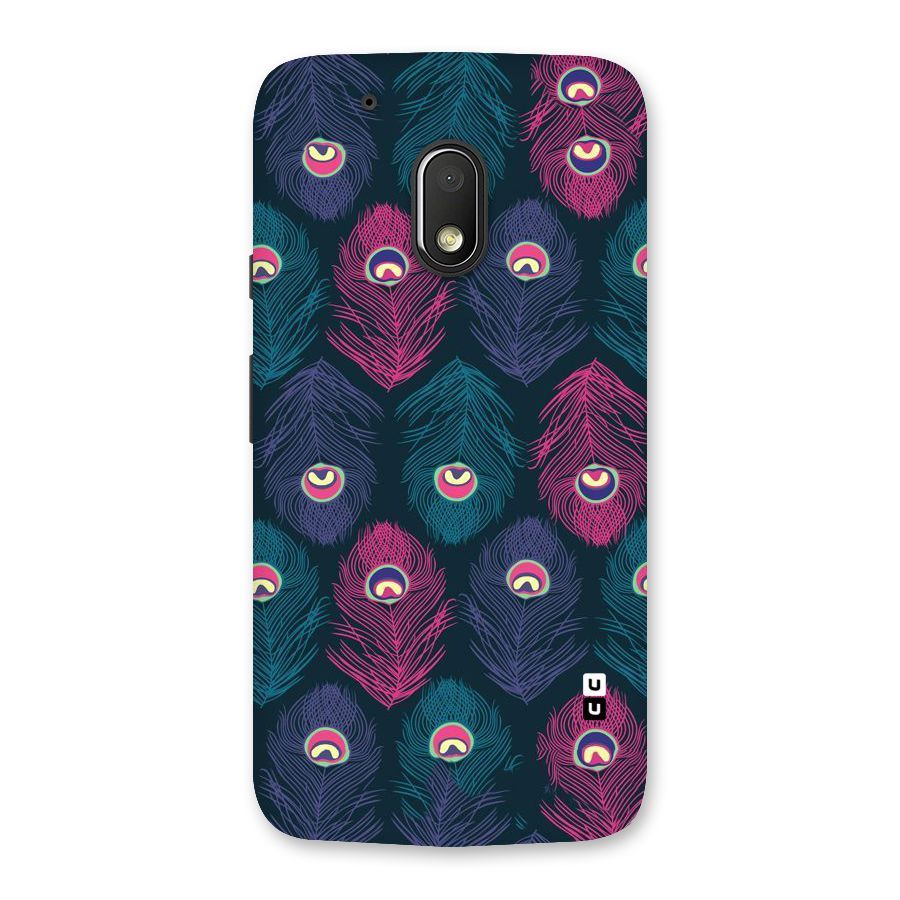Feathers Patterns Back Case for Moto G4 Play